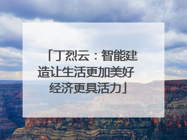 丁烈云：智能建造让生活更加美好 经济更具活力