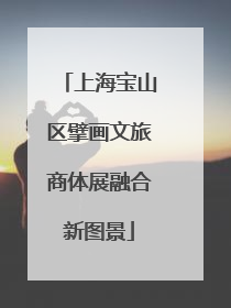 上海宝山区擘画文旅商体展融合新图景