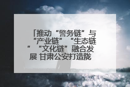推动“警务链”与“产业链”“生态链”“文化链”融合发展 甘肃公安打造陇原旅游警务品牌