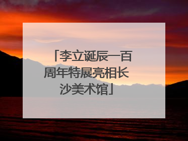 李立诞辰一百周年特展亮相长沙美术馆