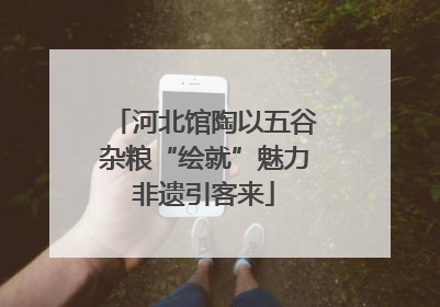 河北馆陶以五谷杂粮“绘就”魅力非遗引客来