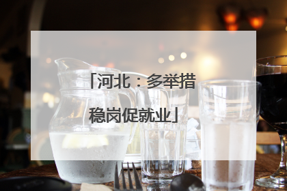 河北：多举措稳岗促就业