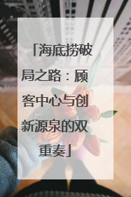 海底捞破局之路：顾客中心与创新源泉的双重奏