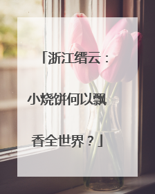 浙江缙云：小烧饼何以飘香全世界？