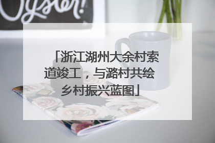 浙江湖州大余村索道竣工，与潞村共绘乡村振兴蓝图