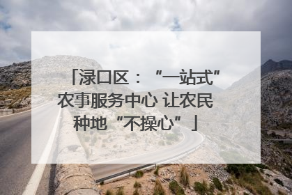 渌口区：“一站式”农事服务中心 让农民种地“不操心”