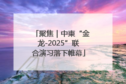 聚焦｜中柬“金龙-2025”联合演习落下帷幕