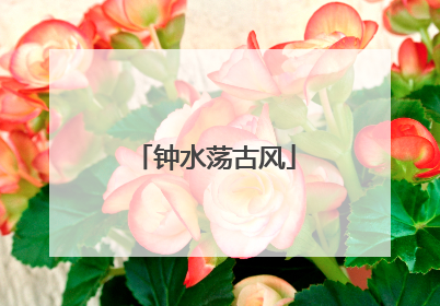 钟水荡古风