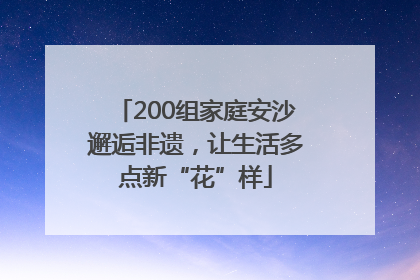 200组家庭安沙邂逅非遗，让生活多点新“花”样