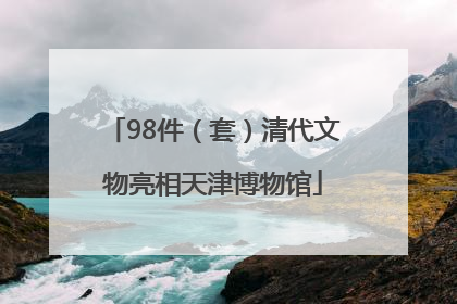 98件（套）清代文物亮相天津博物馆